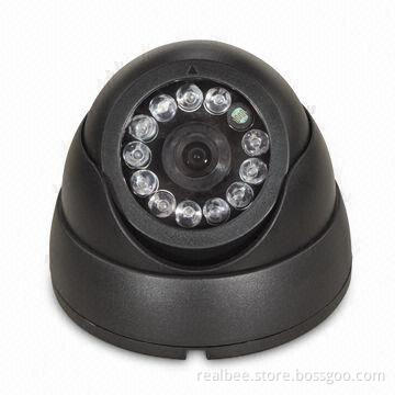 IR IP Camera with M-JPEG Transmittal Model, Supports Alarm Function, 0.5-lux Illumination